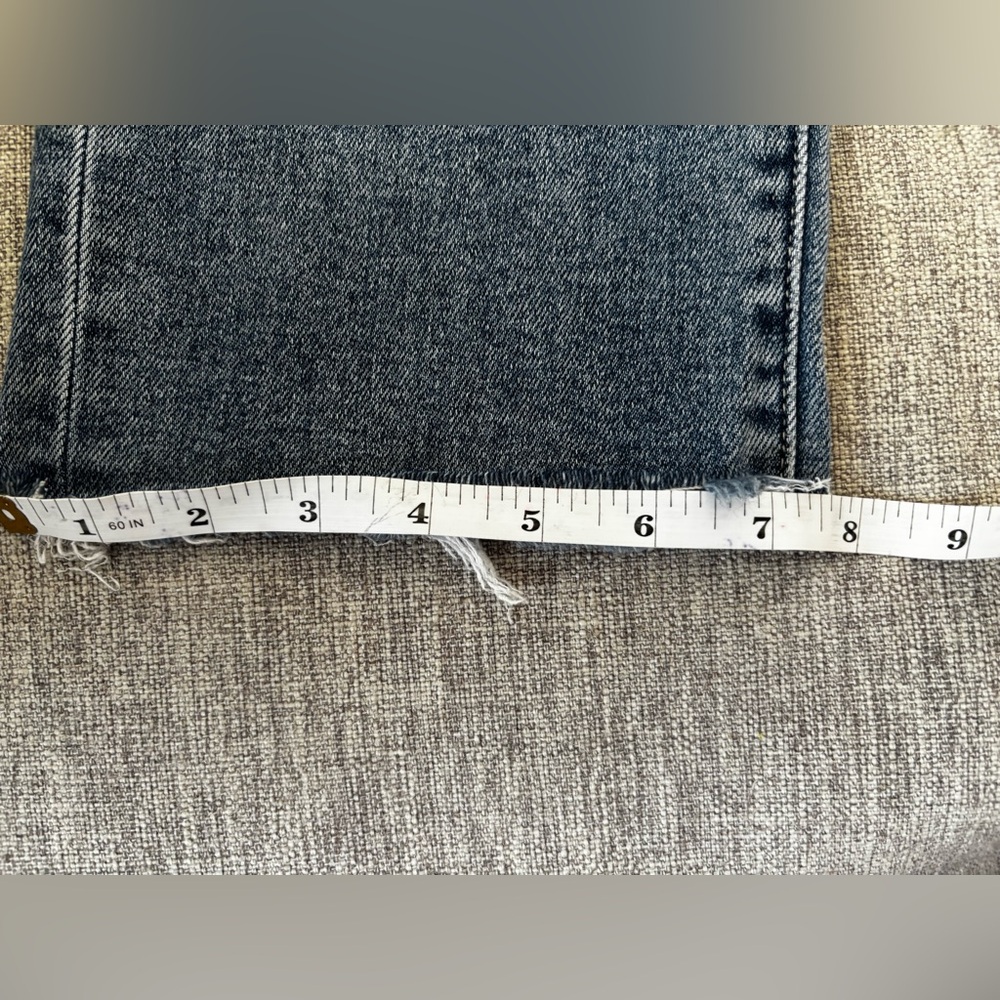 Vervet Women’s Straight Leg Jeans Light/Medium Wash - Picture 8 of 9